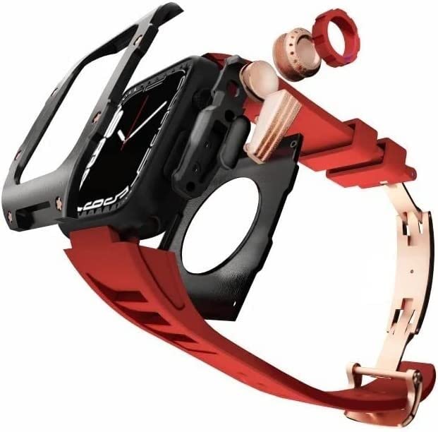 Boîtier en titane pour Apple Watch 45mm | Kit de modification luxe - 4