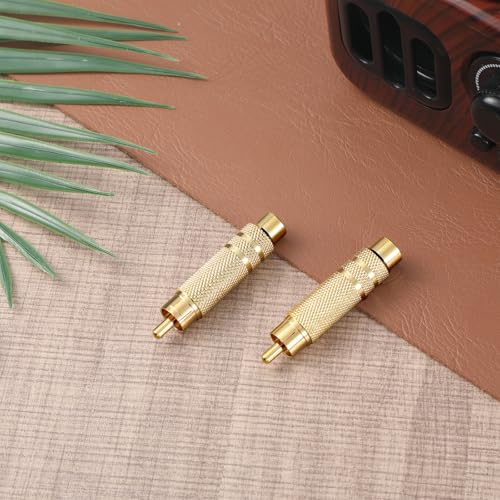 Adaptador RCA a 1/4 pulgada, 2 unidades miniatura 7