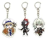 EBTY DREAMS Inc. - Set of 3 Goblin Slayer Acrylic Keychain Onnan Shinkan, Goblin Slayer, Elf v1
