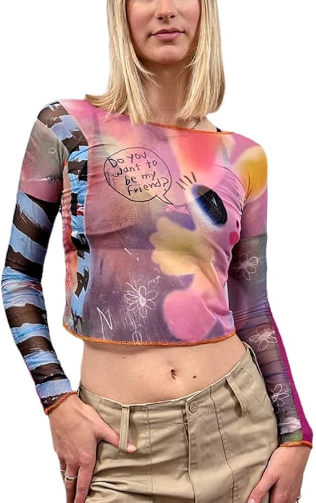 Vintage mesh top Clearance