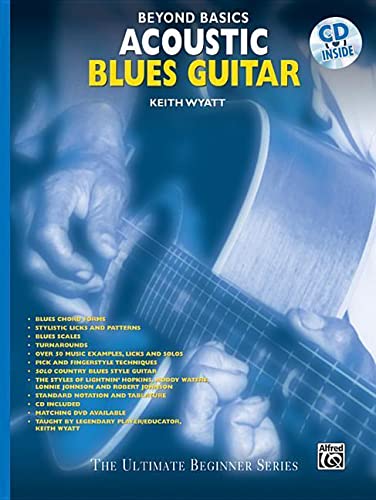 Beyond Basics: Acoustic Blues Guitar, Book & CD