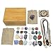 Healing Crystals Kit for Women: 30+ Raw & Tumbled Stones with Chakra Set, Reiki Energy Balancing, Meditation Tools, Bamboo Box & Spiritual Guide (Natural Gems for Women)