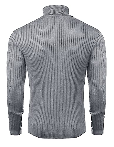 Image of NORTHWIND Men's High Turtle Neck Cotton T-Shirt
