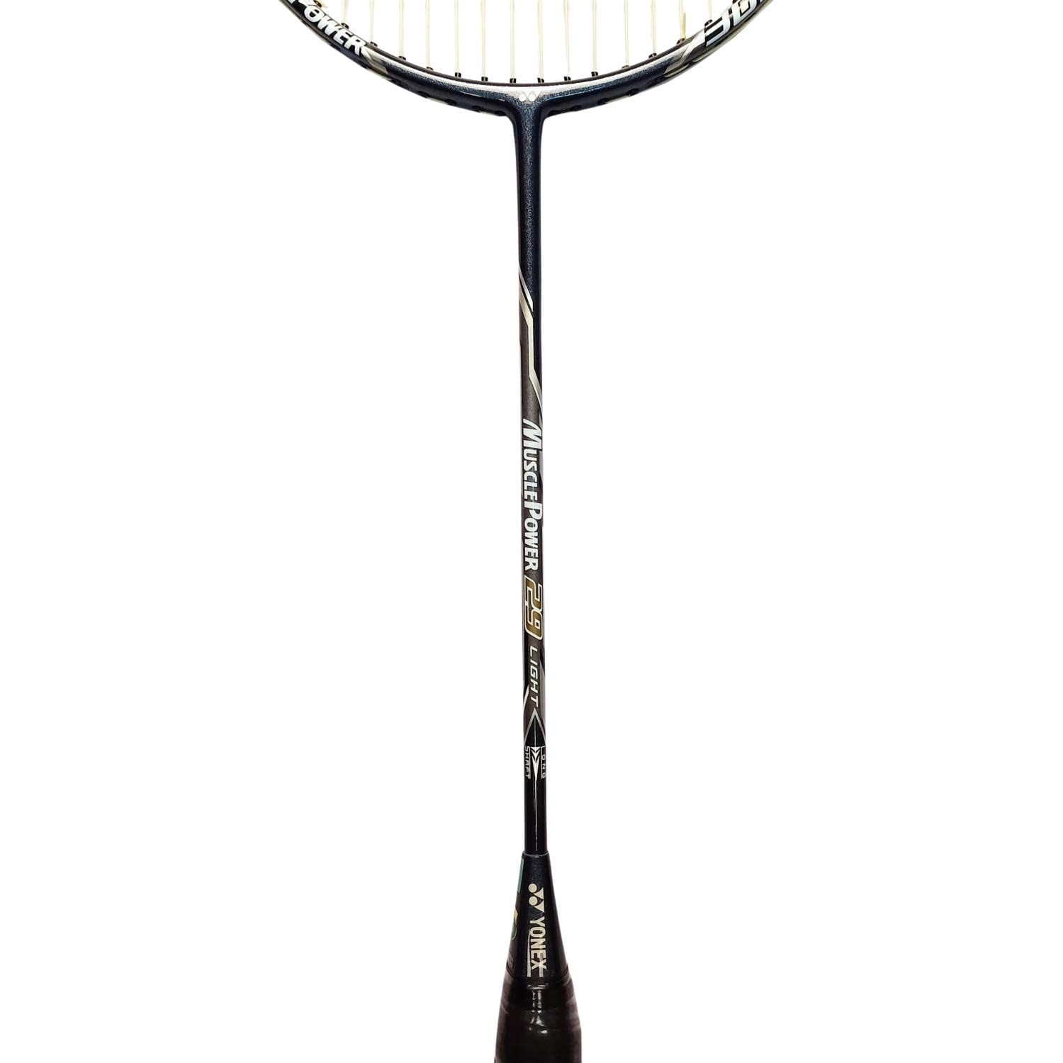 Yonex Racchetta da badminton Muscle Power Series con copertura completa ad alta tensione pre incordate