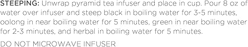 Vista 51 de Tea Forte Caja de presentación de té de muestra, surtido de variedad, caja de té, 20 bolsas de infusor de té de pirámide hechas a mano