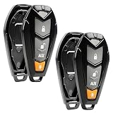 2 Case Shell Key Fob fits Viper Hornet DEI Python Clifford Aftermarket Alarm Keyless...