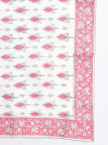 Image of Ravaiyaa - Attitude is everything Sanganer Hand Block Printed Scarves Pure Cotton Scarf Square Hijab Dupatta 40 inch X 40 inch Inch