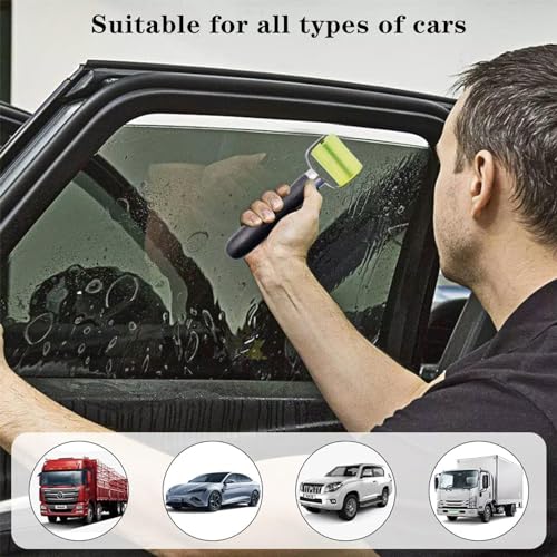 Pressure Roller, 2 Pieces Pressure Roller, Car Sound Insulation Pressure Roller, Professional Silicone Roller - Image 4