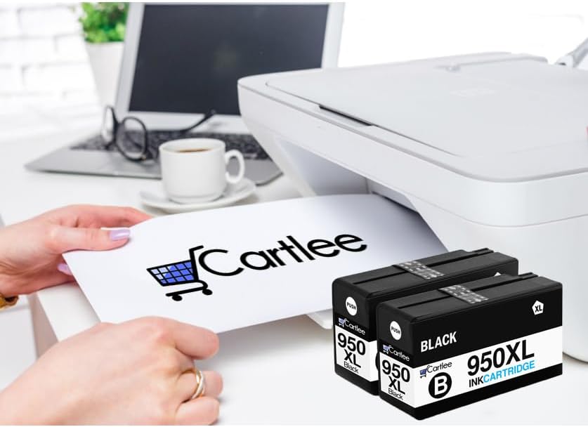 Miniatura 6 de Cartlee Cartuchos de tinta compatibles de repuesto para HP 950 950XL para OfficeJet Pro 8600 8610 8620 8615 8625 8630 8100 combo de cartuchos de