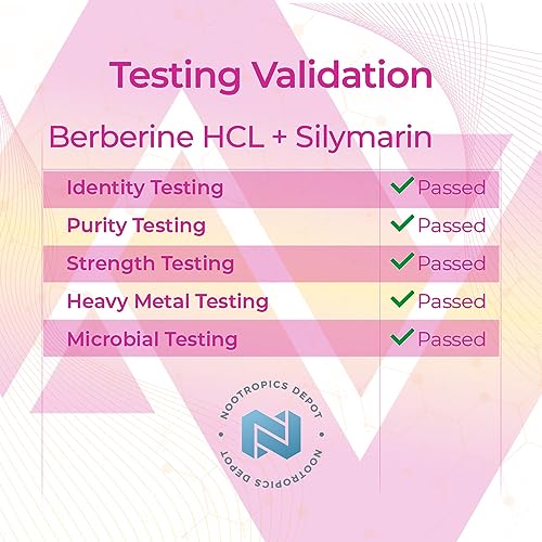 Nootropics Depot Berberine HCl with Silymarin