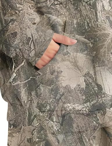 Camo Sweatsuits for Women 2 Piece Outfits Maple Leaf Print Hoodie Sweat Sets Pants Camouflage Tracksuits Lounge sets4