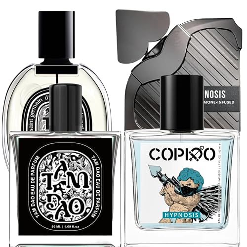 Image of WONJU Long Wear Perfume Set for Women and Men with Tam Dao and Hypnosis Inspired Eau De Parfum, Premium Unisex Fragrance Combo for All Day Freshness