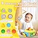 7-in-1 Activity Cube Drum Montessori Toys for Baby, Busy Toys for Toddlers with 9 Sensory Shape Blocks, Music & Light Educational Toys Christmas Birthday Gifts for Kids Boys Girls