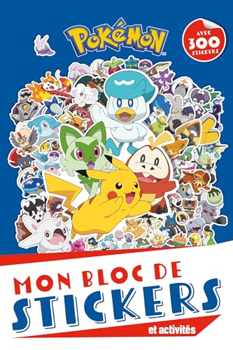 Pokémon - Bloc de stickers et activités Paldea: Bloc de stickers et activités