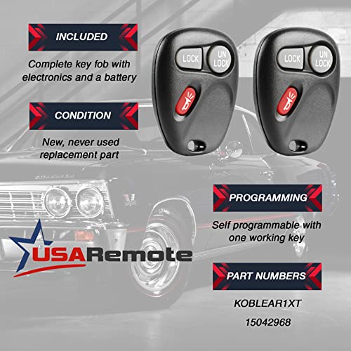 2 Keyless Entry Remote Key Fob - 3 Button - Image 4