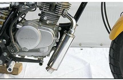 Amazon ウイルズウィン Wiruswin エイプ50 Ape ロッドショートマフラー キャブ車用 マフラーパーツ 車 バイク