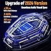 Ozeino 2.4GHz Wireless Gaming Headset with Microphone, 2.4G USB & Type C Transmitter - 30h Battery Life - RGB Lighting Gaming Headphones for PS5, PS4, PC, Phone