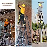 Zoom IMG-2 scala telescopica multiuso nera alta Zoom IMG-2 scala telescopica multiuso nera alta