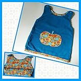 cord tunika  Hängerchen Tunika Gr. 74 Cord Äpfel türkis