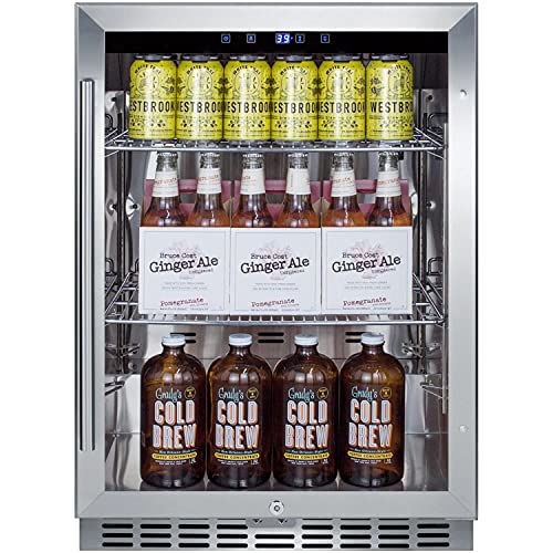 Summit SCR611GLOS 24 Commercial Outdoor Beverage Center thumb #4