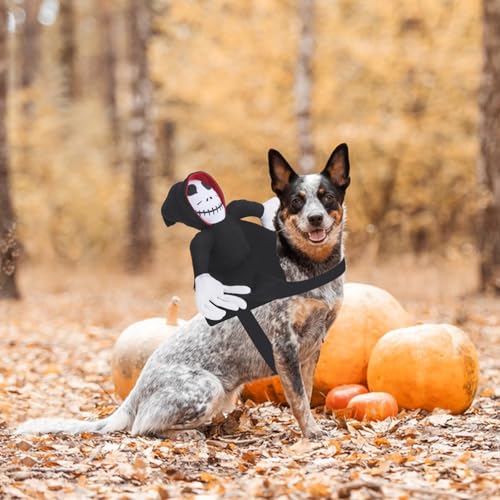 VEQENIFY Hundekostüm Halloween Kostüm Hund,Halloween HundeKostüm für Haustier Hunde Kleine bis Große Hunde
