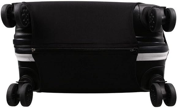 Bagacar Black Large Size Luggage Cover For Luggage
