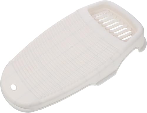 Cabilock Mini lavadora de plástico engrosado tabla de lavado de ropa, tabla de lavado de ropa, tabla de lavar antideslizante, tabla de lavar manual,