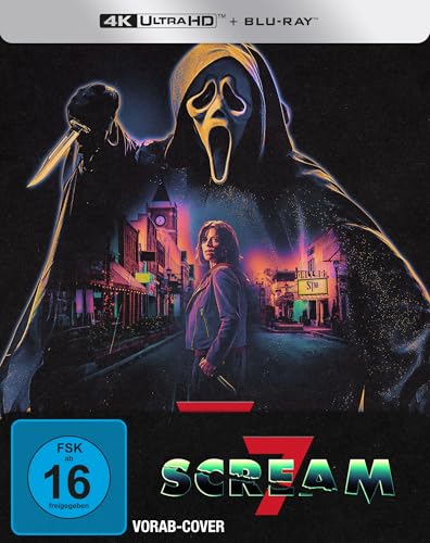 Bild: Scream 7 - Steelbook - Limited Edition (4K Ultra HD) (+ Blu-ray) f�r 34,99 EUR bei amazon.de