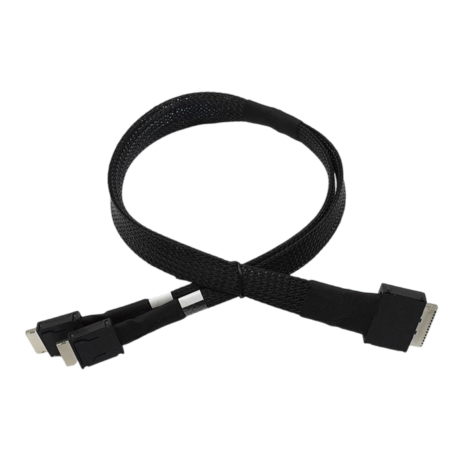 Cable de datos, SFF8611 8i a SFF8611 4ix2 Cable de datos para fiabilidad, redes de alta velocidad, conectividad con múltiples dispositivos, transferencia de datos rápida