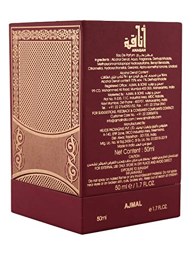 Anaqah Eau De Perfume 50ML Long Lasting Scent Spray Gift for Man and Women - Image 4