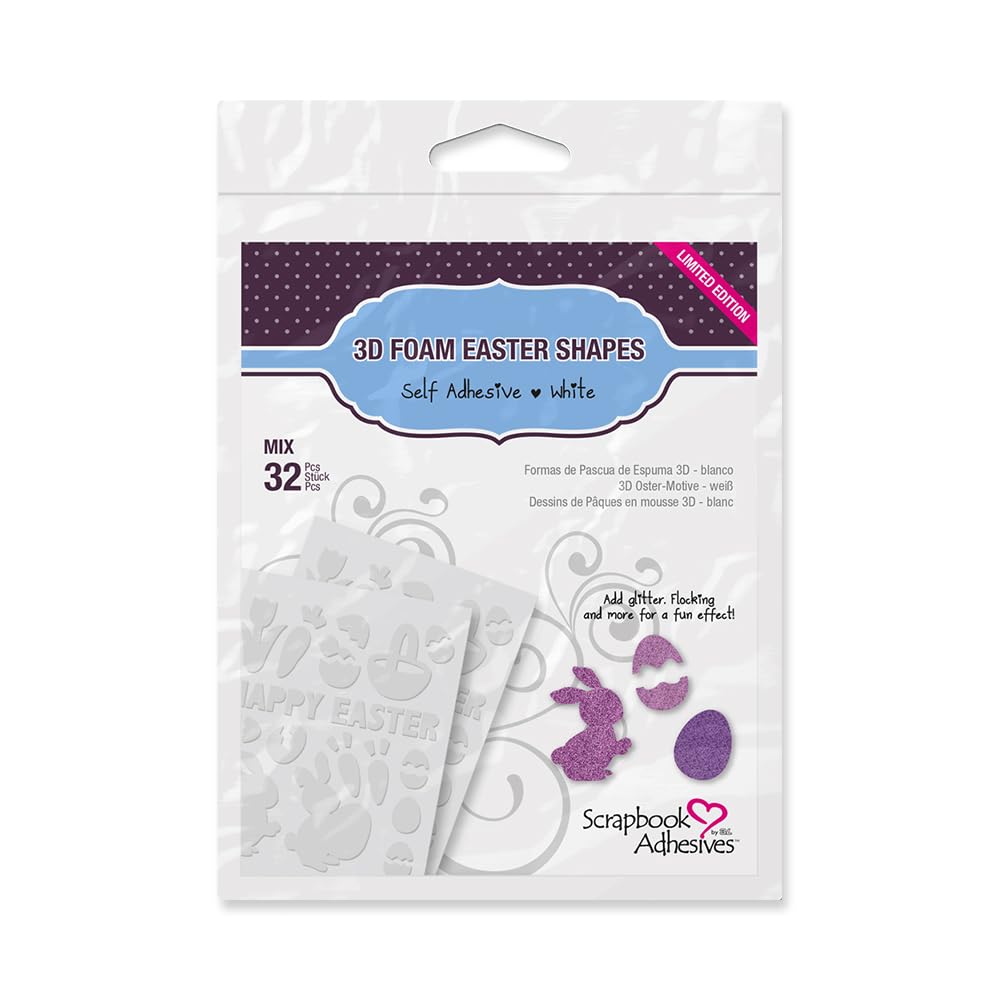 SCRAPBOOK ADHESIVES BY 3L Foam Easter Shapes