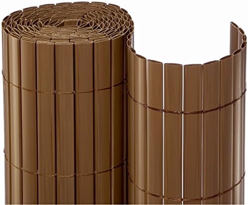 PVC Fence Garden and Balcony Blind100 x 500 cm / Anthrazit