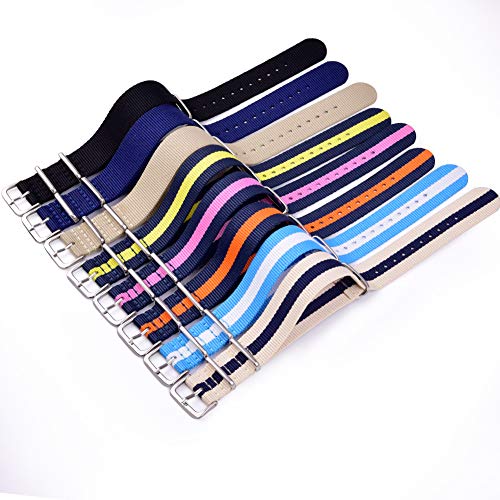 Ritche 20Mm Military Ballistic Nylon Straps Nylon Watch Bands Compatible With Timex Expedition Watch For Men Women thumb #1