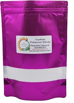 TrueNute Potassium Silicate in 16 Oz Packs, for Aquaponics, Hydroponics, Soil Drench and Foliar Spray to Correct Potassium and Silicate Deficiencies