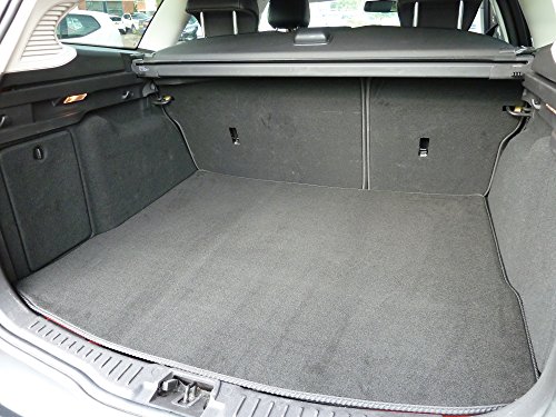 Connected Essentials 5062390Â ConÃ§u en velours de luxe Custom Fit Tapis de coffre/Premium, noir