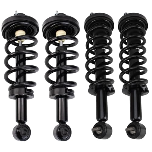 Image of TRQ Shock & Spring Assembly Set Compatible with 2018-2022 Ford 2018-2022 Lincoln