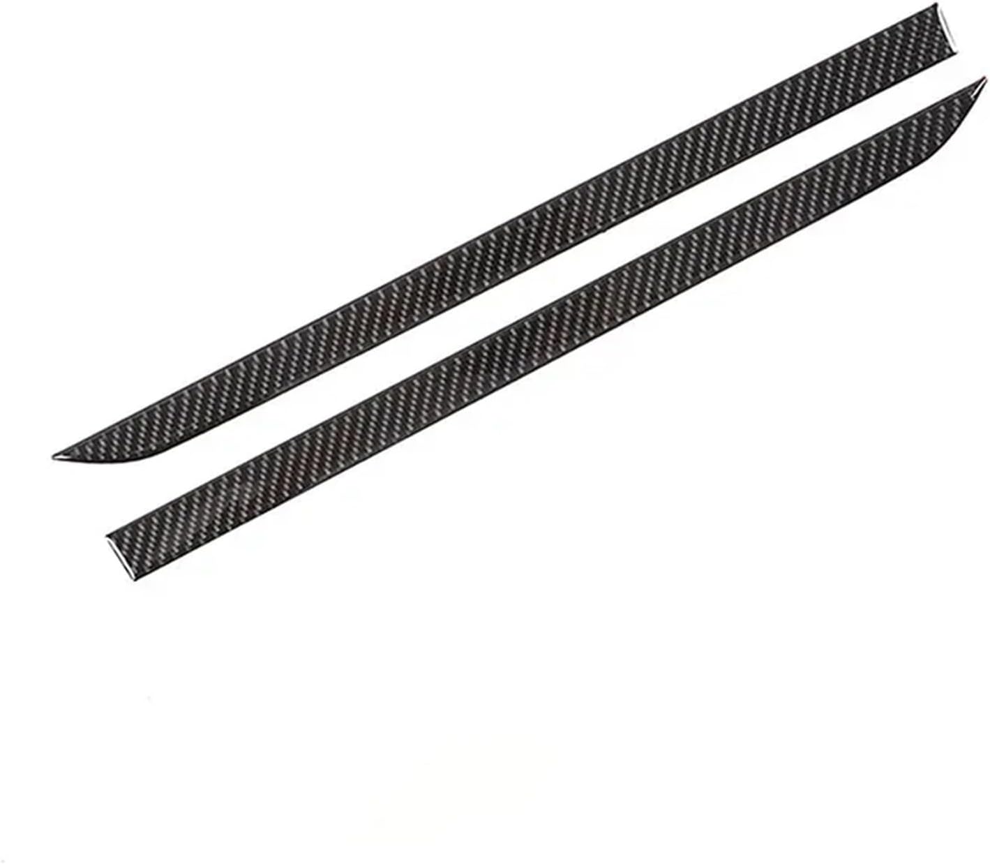 Compatible with Subaru Forester 2013-2018 Soft Carbon Fiber Front Inner Door Panel Trim Decorative Sticker Interior Modification Accessories