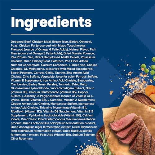 Blue Buffalo 804084 Life Protection Formula Adult Dry Dog Food, Helps Build And Maintain Strong Muscles, Made With Natural Ingredients, Beef & Brown Rice Recipe thumb #4