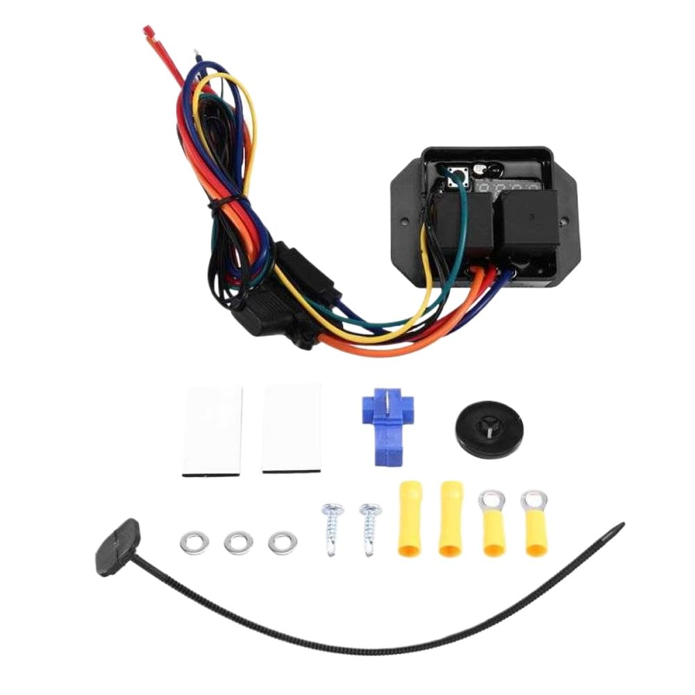 Digital Radiator Fan Controller with Adjustable Temperature Range for Automotive Cooling Systems