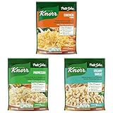 Knorr Pasta Sides Bundle 4.3oz - Chicken Fettuccine, Parmesan, Creamy Garlic 6 count 2 Each