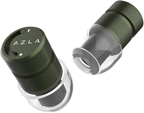 AZLA POM1000 II ミリタリー ポム栓 [音質優先 ライブ用耳栓] 密閉/開放モード切替特許機構搭載 【AZL-POM1000-II-SLV】