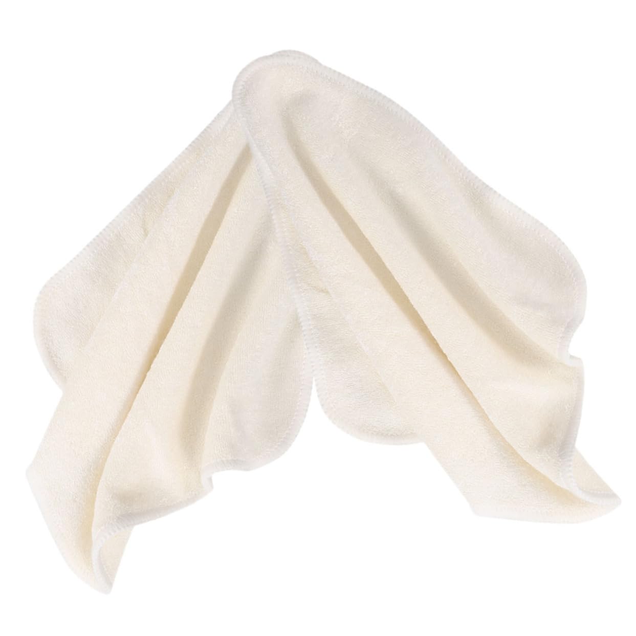 BESTYASH 5 Series Toallas Para Lavarse La Cara Tallas De Cara Vestimenta Toallita Lavar La Ropa Paños De Lavado De Cara Fibra De Bambu Beige 2 Piezas X 5