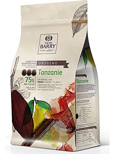 Galets de Chocolats - Tanzanie Noir 75% 1kg