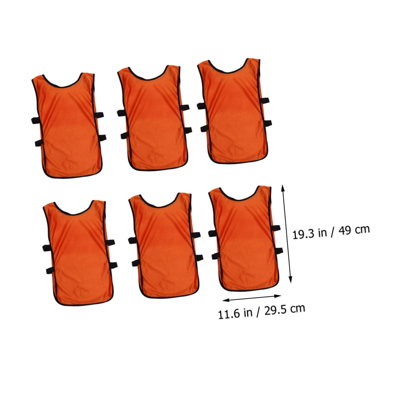 TOYANDONA 12 Stück Trainingswesten Kinder Aus Atmungsaktivem Polyester Leuchtende Fußballwesten Zum Mannschaftstraining Flexible Sportwesten Für Basketball Football Hockey Und Outdoor Teamspiele