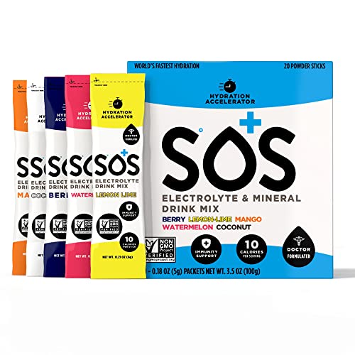 Maximize Your Performance with SOS Electrolyte Drink Mix