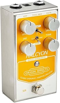 Amazon | ORIGIN EFFECTS オーバードライブペダル Halcyon Gold