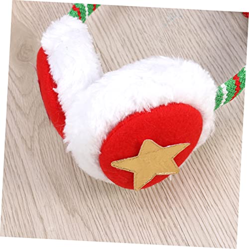 Orejeras navideñas infantiles para el camino al colegio en invierno 4