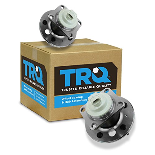 Image of TRQ 2 Piece Rear Wheel Bearing & Hub Assembly Set Compatible with 2004-2005 Buick Century 2005-2009 Lacrosse 1997-2004 Regal 2005 Terraza 2000-2013 Chevrolet Impala 2014-2016 Impala Limited 2000-2007