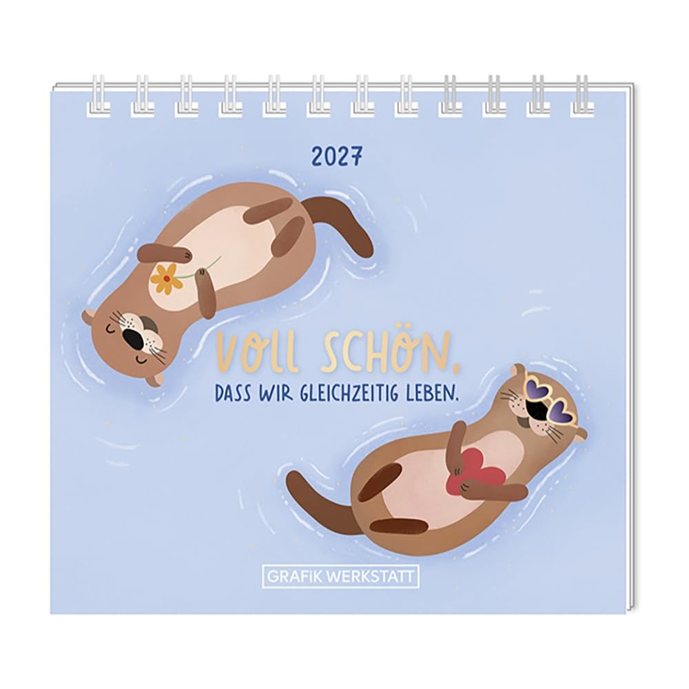 Mini-Kalender 2027 Voll schön: Mini-Kalender