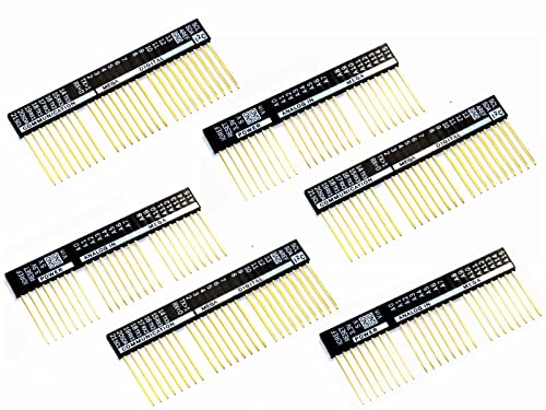 CANADUINO® 3 x Printed Stackable Shield Headers for Arduino MEGA2560 Extra-Long
